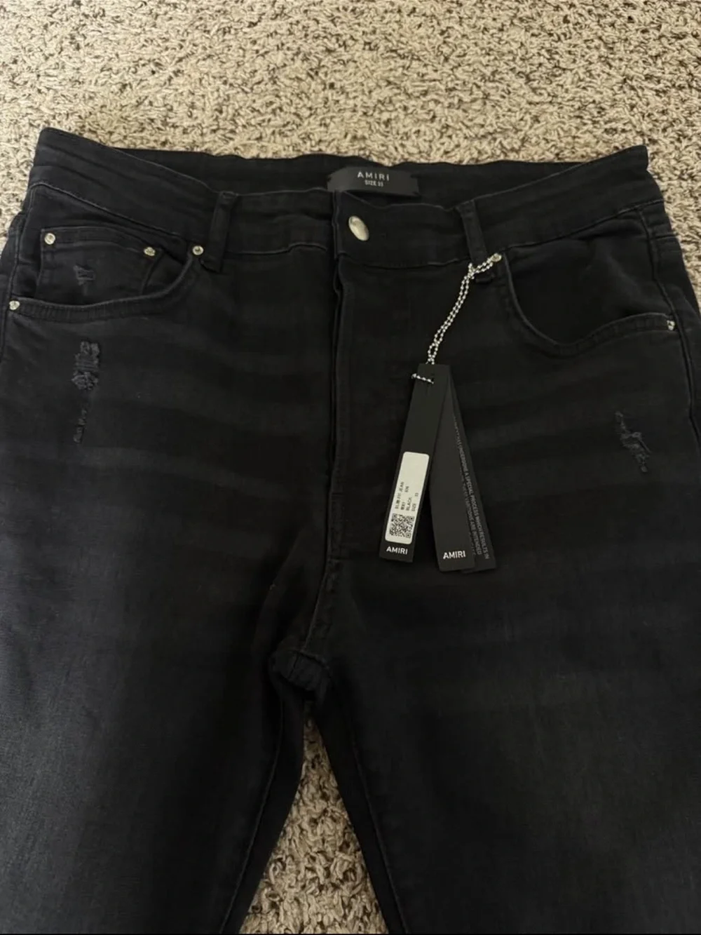 AMIRI Black Slim Men’s Jeans